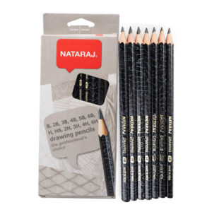 Nataraj Drawing Pencils | Set of 12 Different Grades