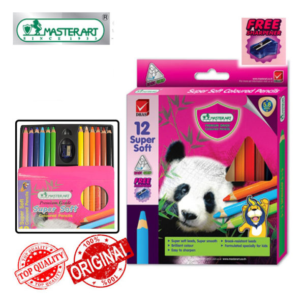MasterArt Super Soft Coloured Pencils