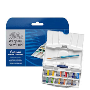 Winsor & Newton Cotman Watercolor Pocket Plus Set
