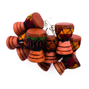 Mini African Drum Keyholder